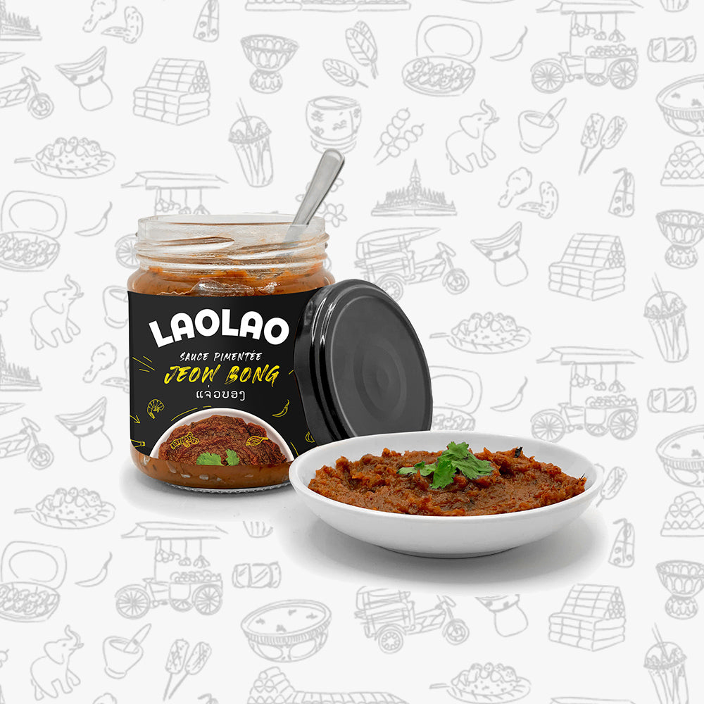 Pack degustation 5 sauces Laotiennes