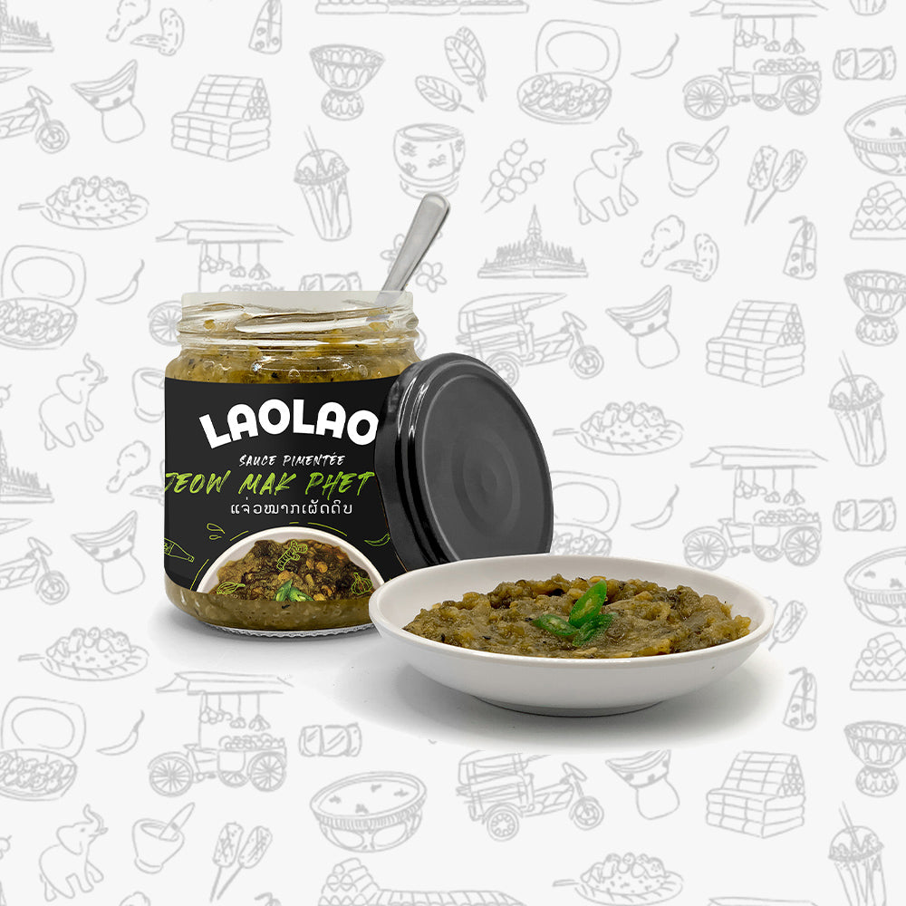 Sauce pimentée "Jeow mak phet dip" | ແຈ່ວໝາກເຜັດ