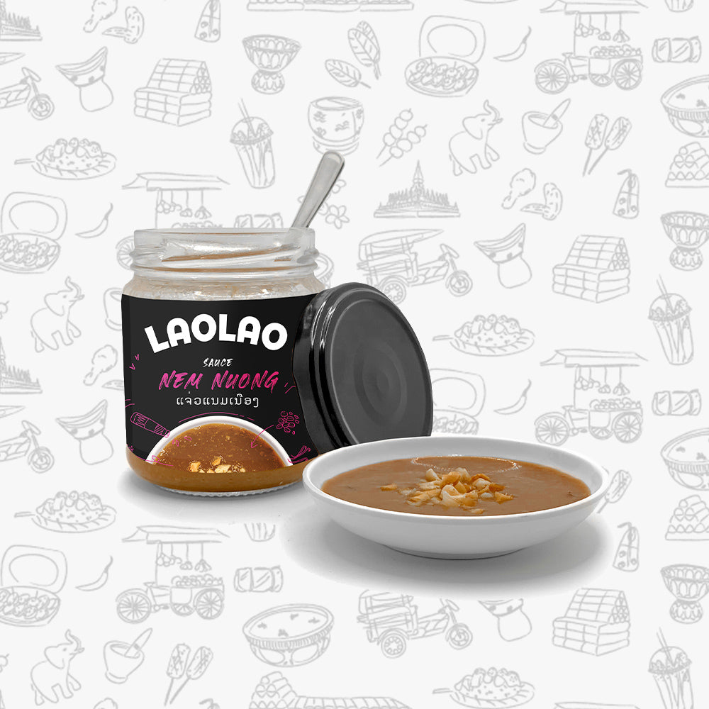 Pack degustation 5 sauces Laotiennes