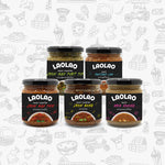 Charger l&#39;image dans la galerie, Pack degustation 5 sauces Laotiennes
